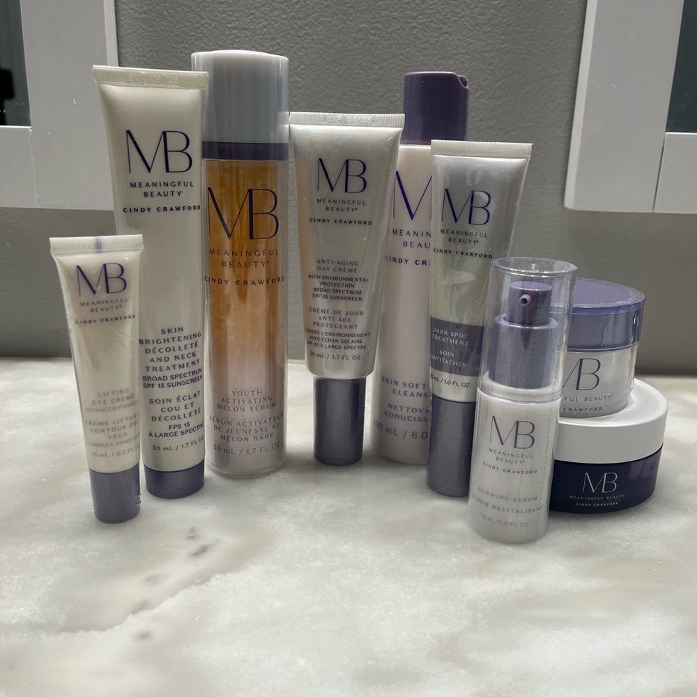 Meaningful Beauty Skincare Collection- sealed in original packaging-9 Piece